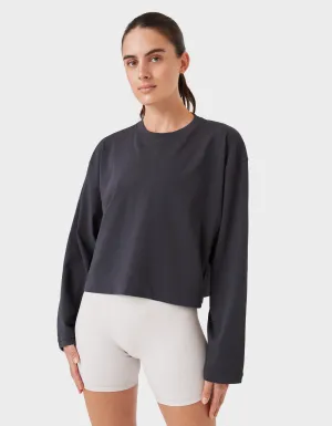 Rec Gen - Float Crop LS Tee Anchor