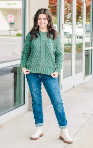 Remember to Breathe Mineral Wash Sweater