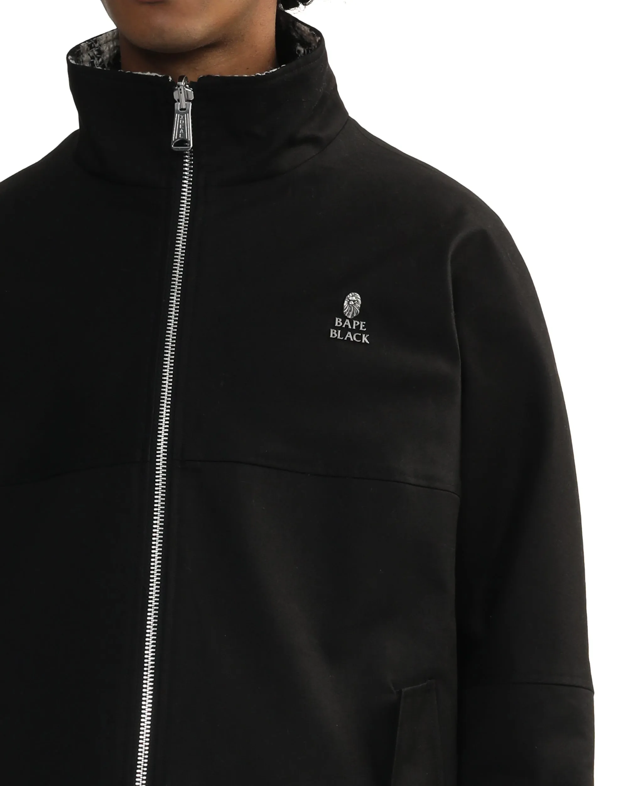 Reversible harrington jacket