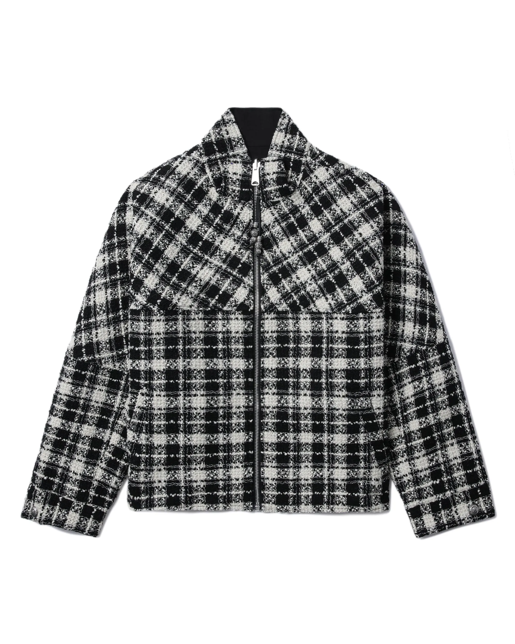 Reversible harrington jacket