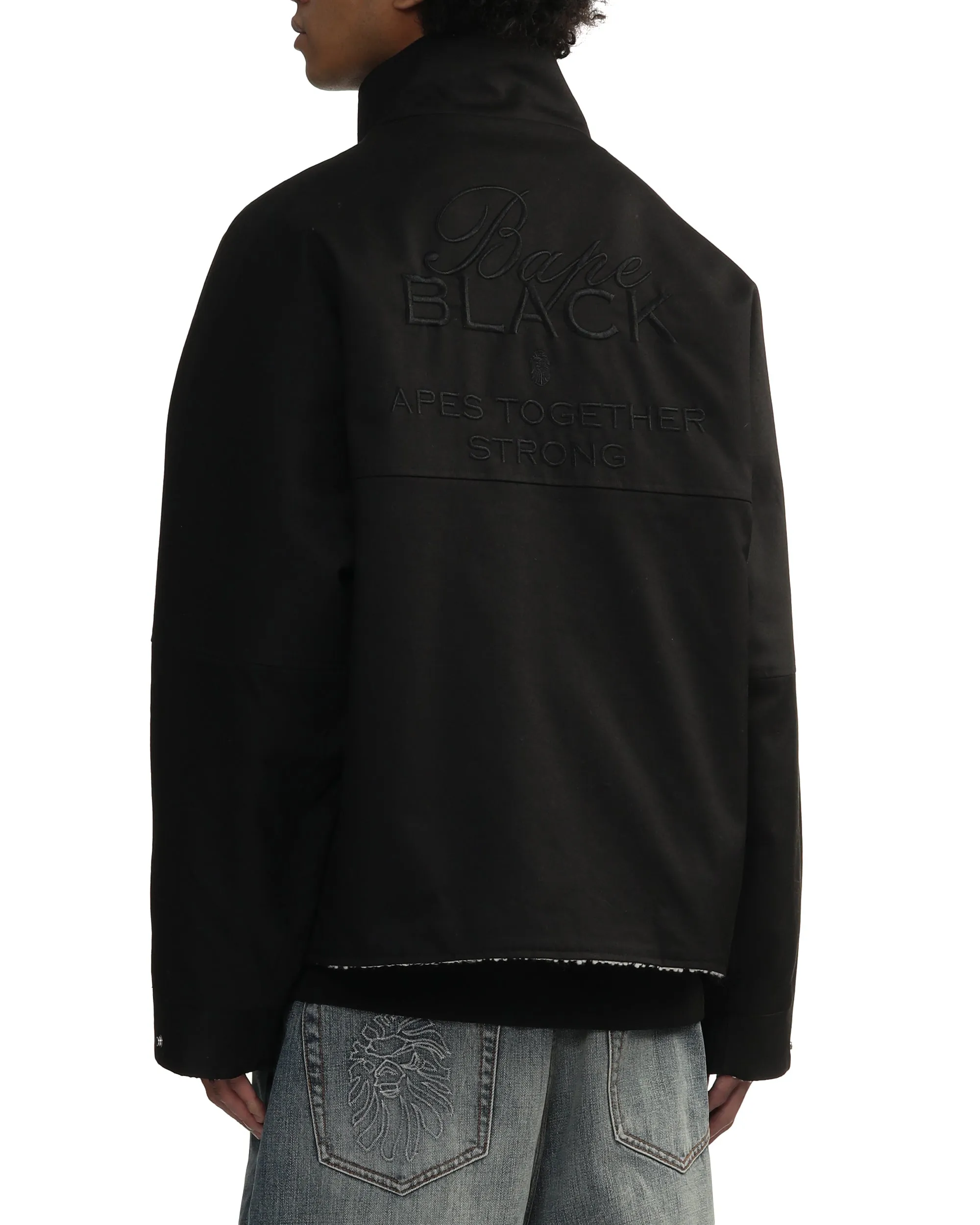 Reversible harrington jacket