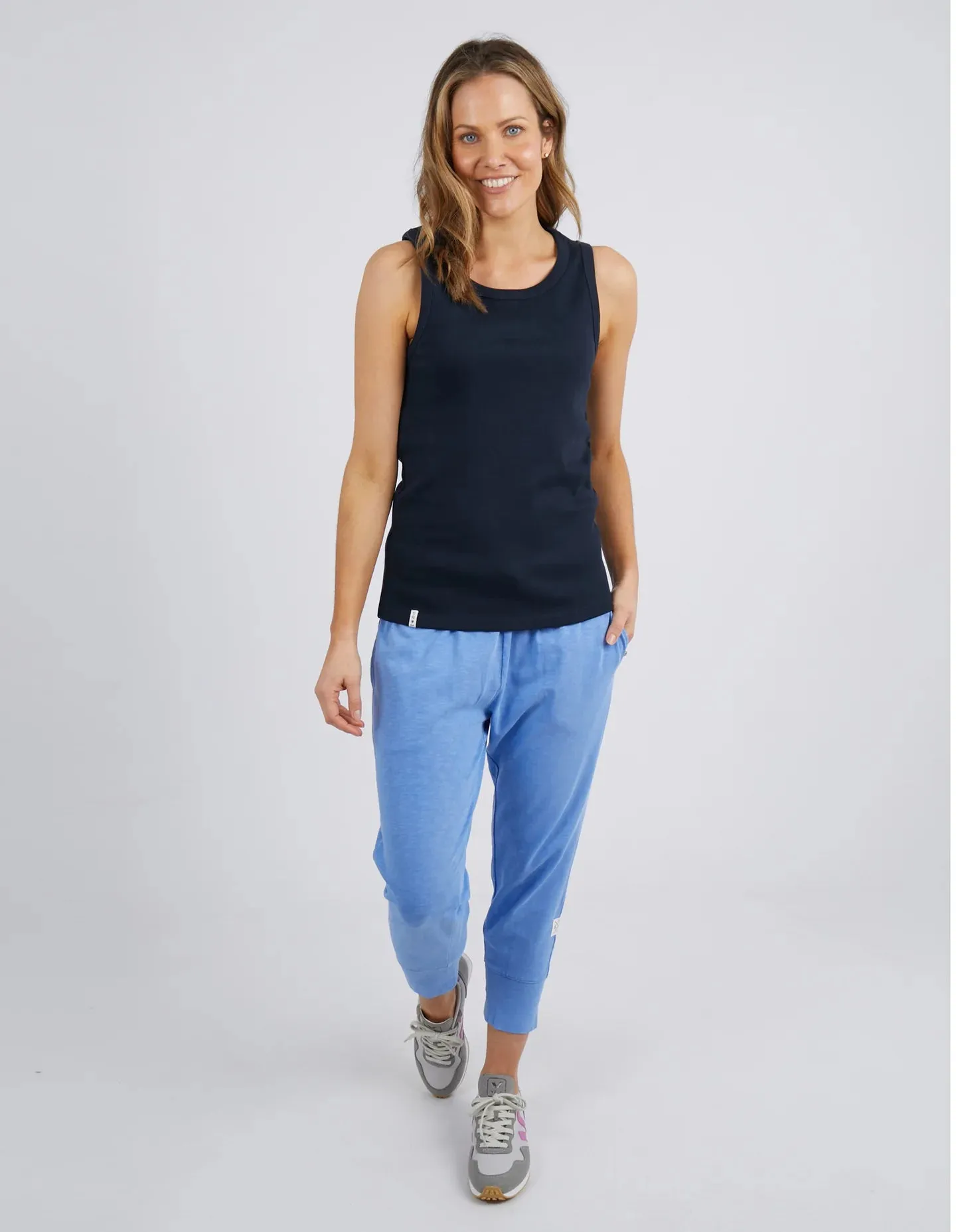 Rib Crew Tank Navy