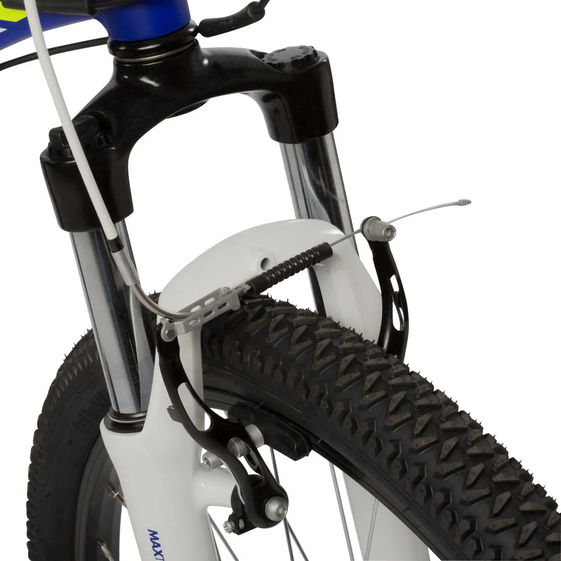 Rockrider 340 Mountain Bike - Blue/Yellow