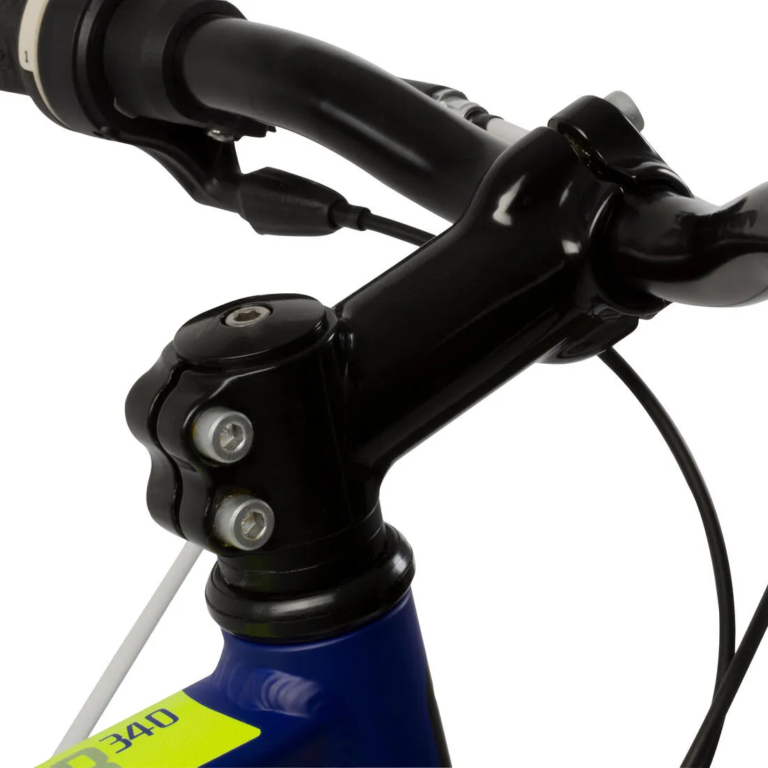 Rockrider 340 Mountain Bike - Blue/Yellow
