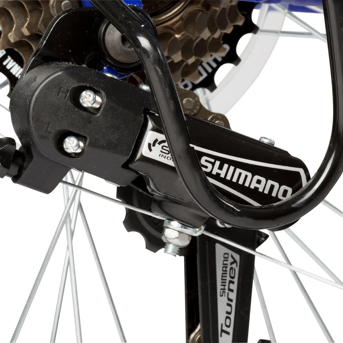 Rockrider 340 Mountain Bike - Blue/Yellow