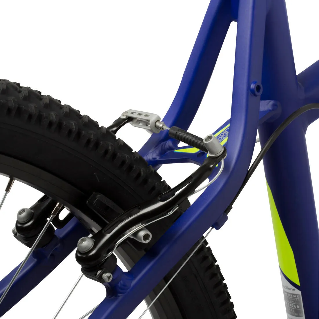 Rockrider 340 Mountain Bike - Blue/Yellow