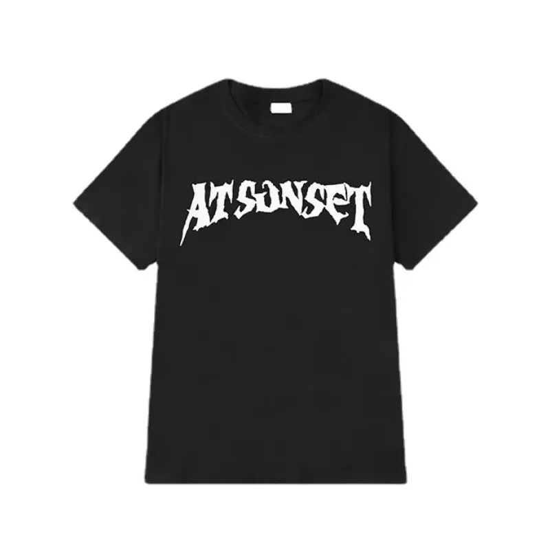 Romantic Sunset Print T-shirt