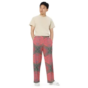 Salmon Reef Unisex Wide-Leg Pajama Pants