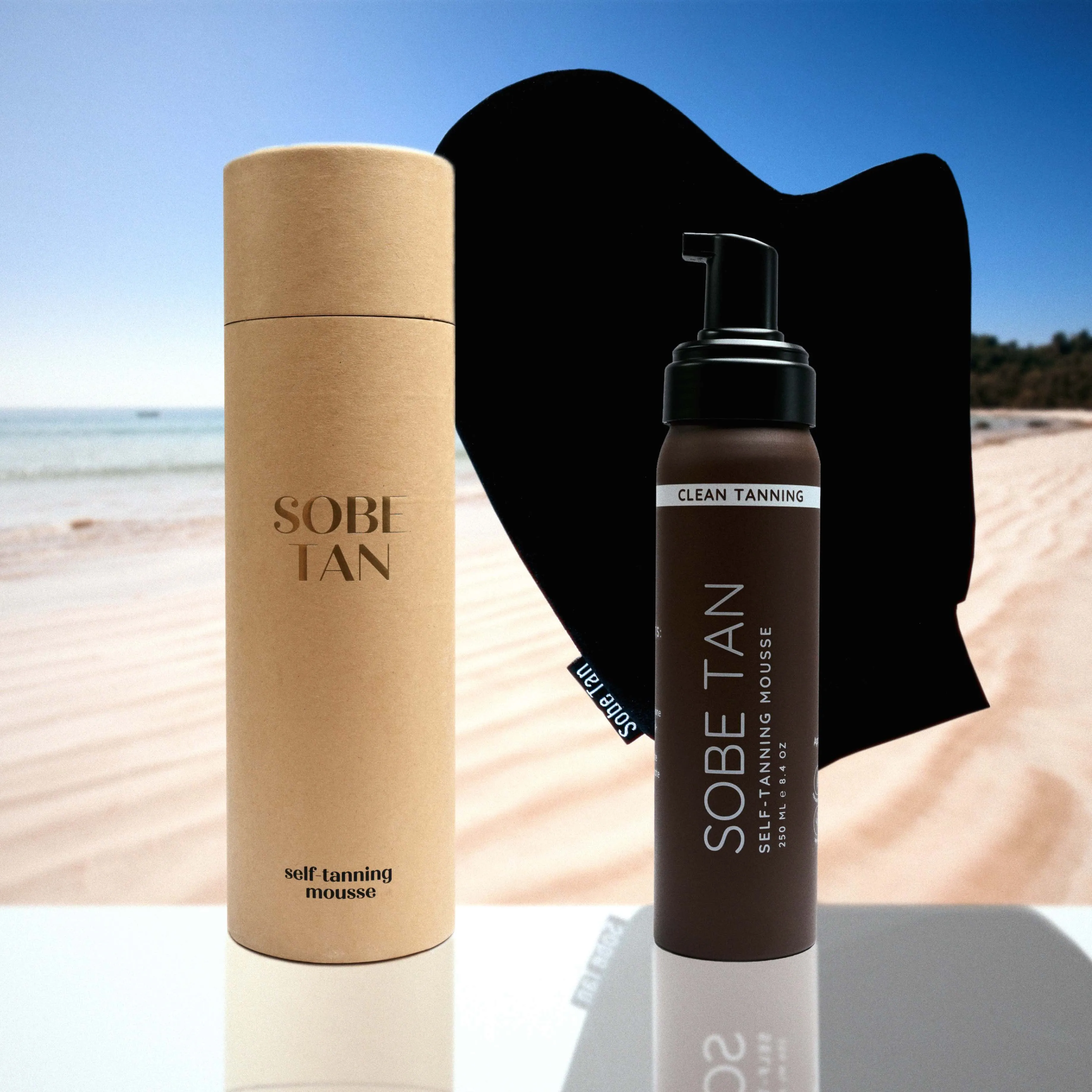 Self-Tanning Mousse w/ Free Applicator Mitt