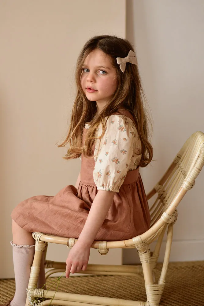 Short-Sleeved Puffy Blouse - Adele