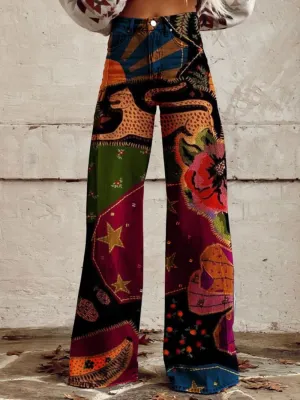 Siena | Vintage Flared Trousers