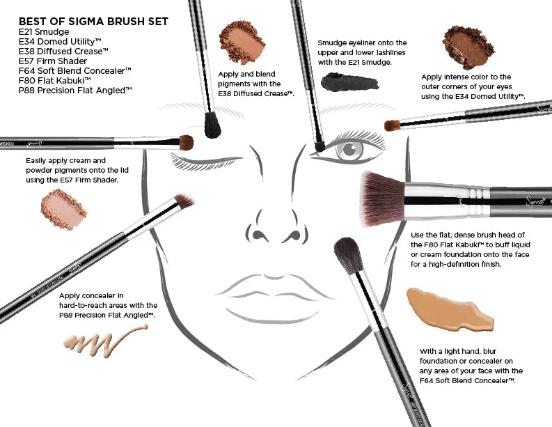 Sigma Best of Sigma Brush Set