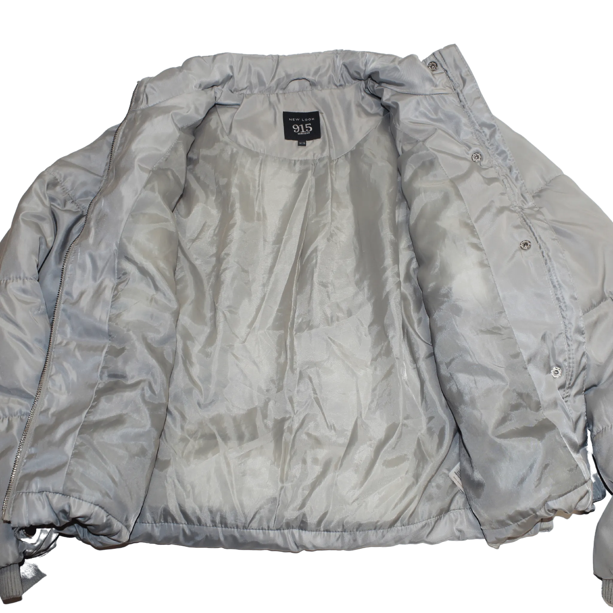 Silver Puffa Jacket