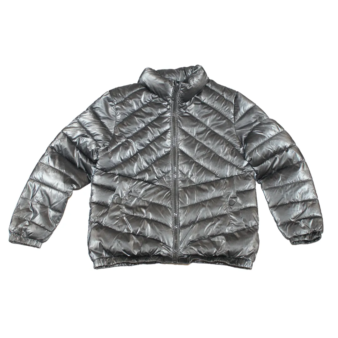 Silver Puffa Jacket
