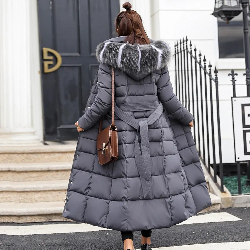Slim Winter Cotton Padded Parka