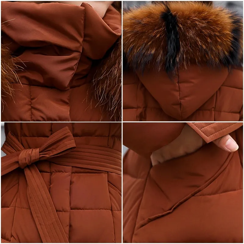 Slim Winter Cotton Padded Parka