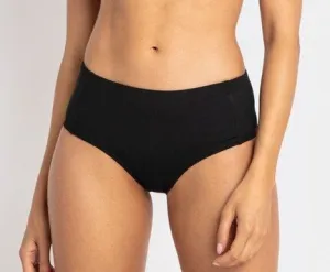 Slimfit Basic Mid Rise Pant - Black