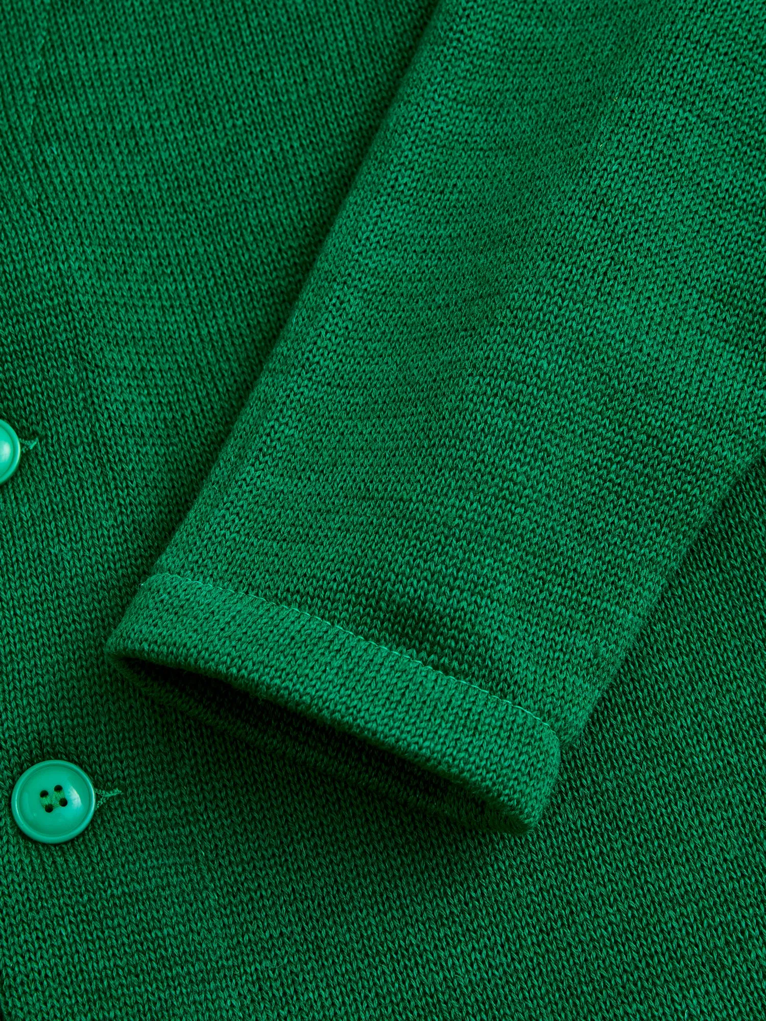 Slouchy Cardigan in Kelly Green