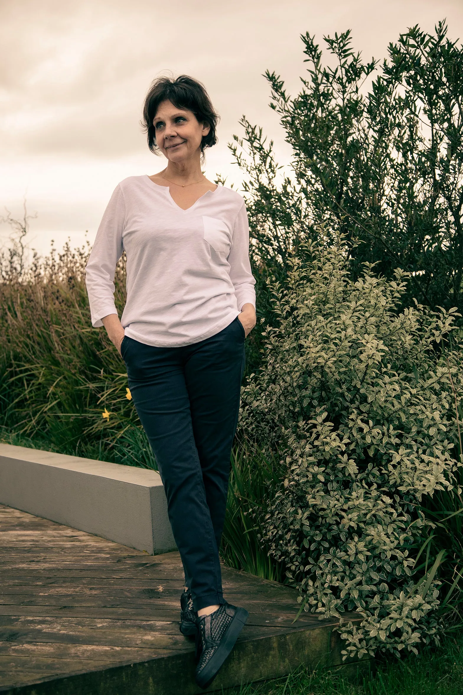 Soffys Navy Trousers
