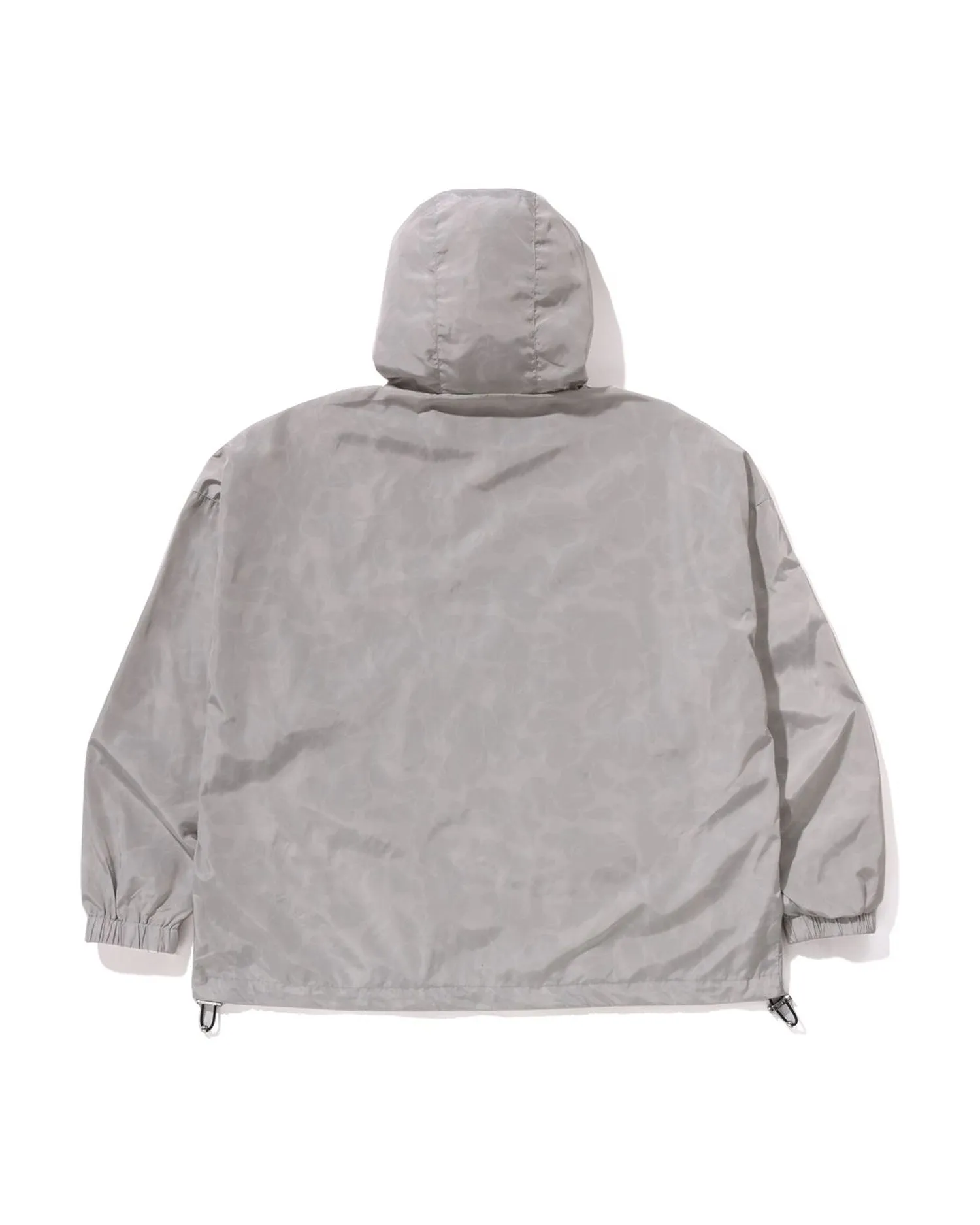 Solid Color Nylon Hooded Jacket