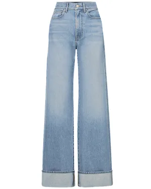 Taylor High Rise Wide Leg Jean in Bright Nova