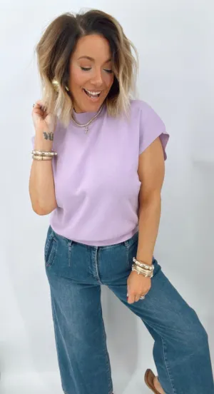The Knit Basic Lavender