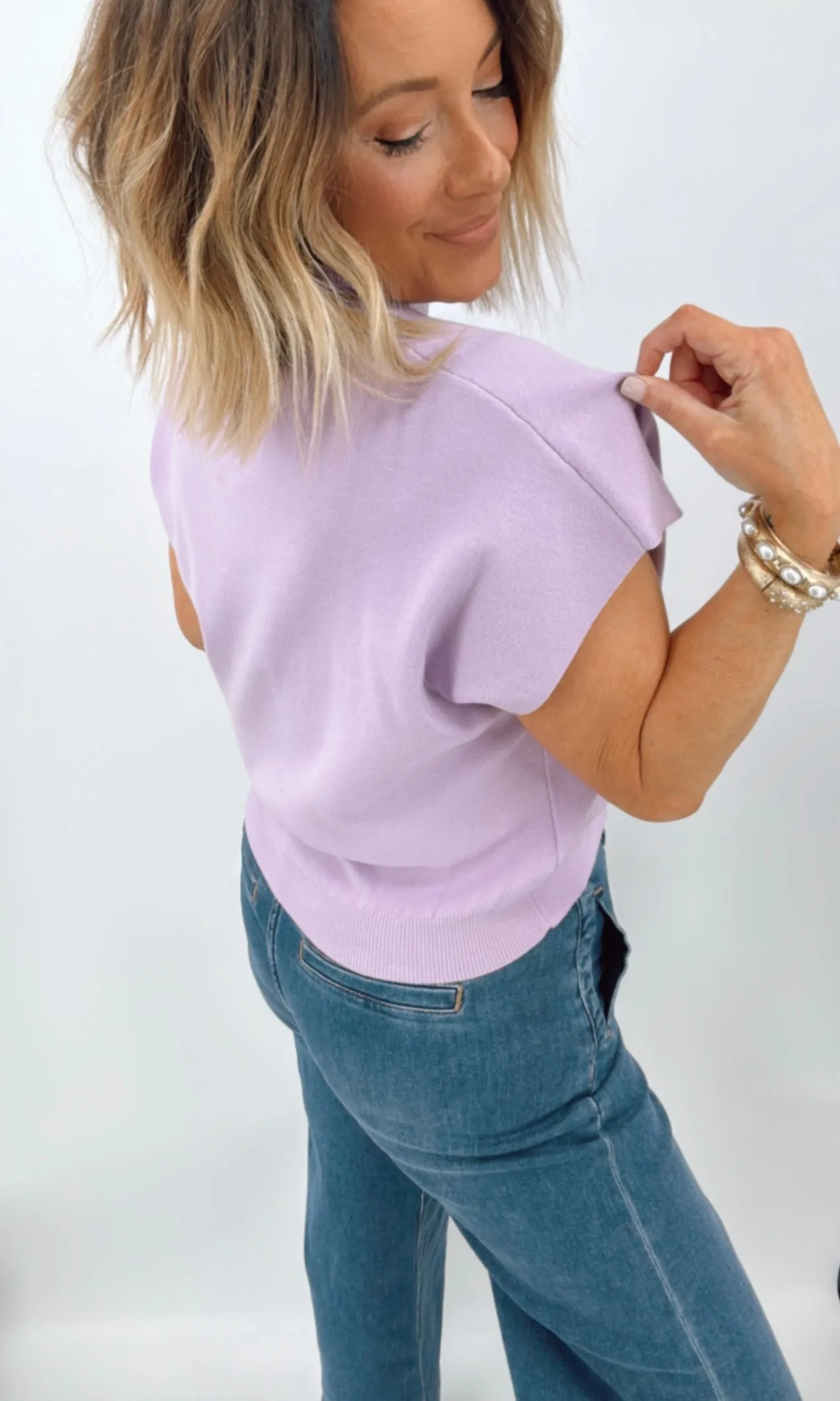 The Knit Basic Lavender