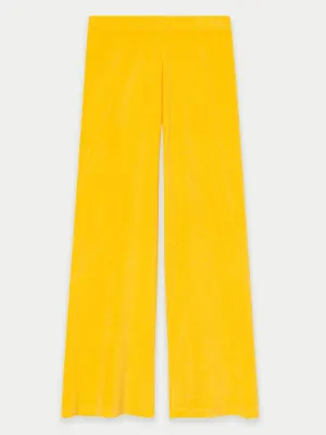 The Lito Low Rise Flare Pants in Terry