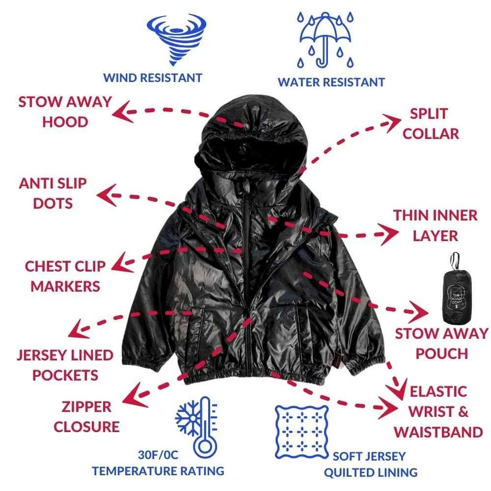 The Road Coat Transition - Black