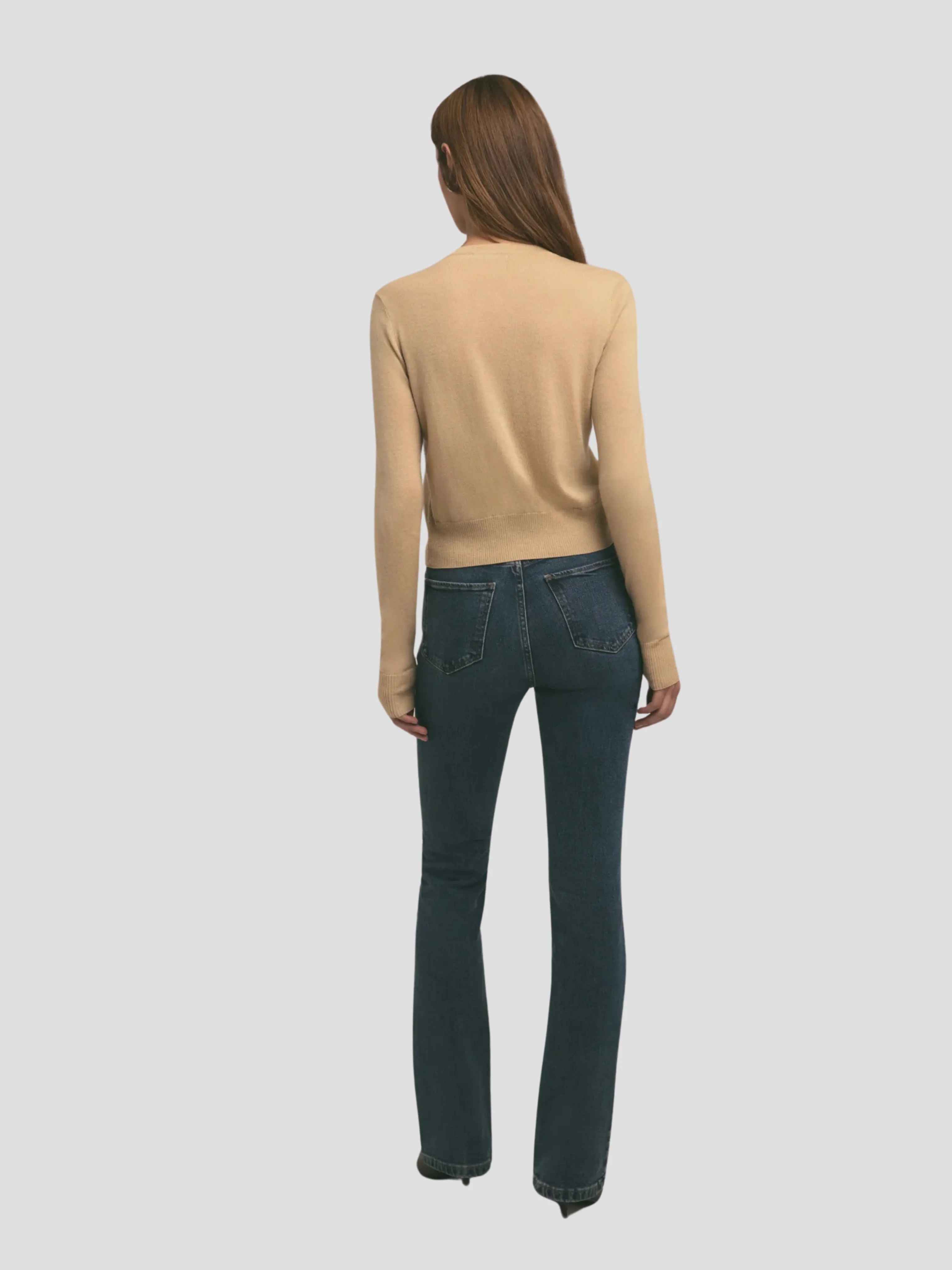 The Take a Bow Cardigan in Sand