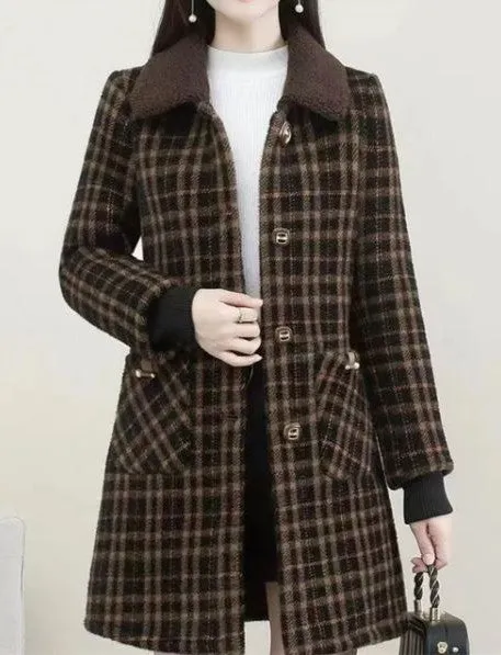 Thick, medium-length coat - Lightweight and breathable material
