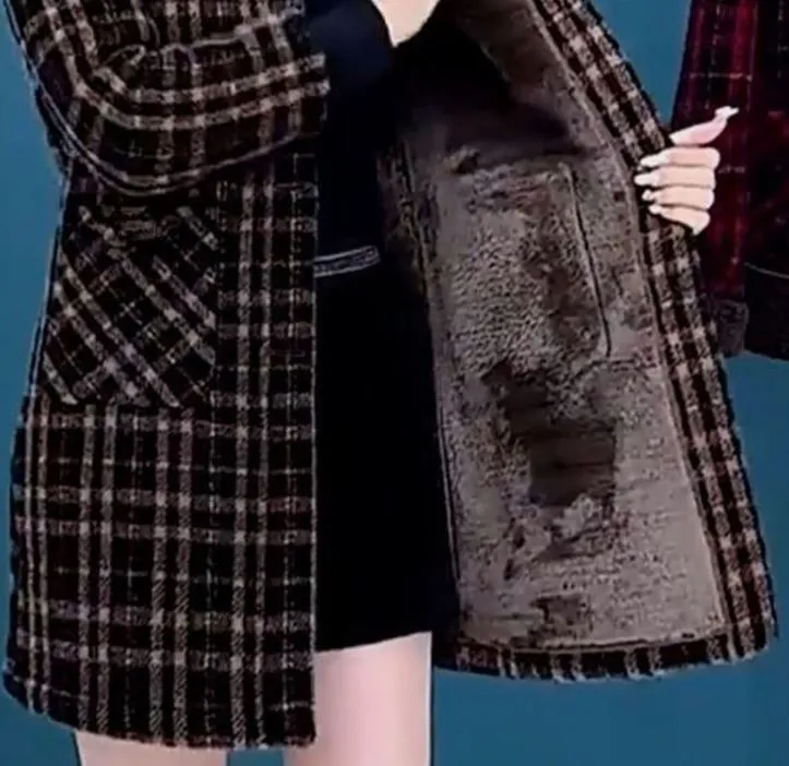 Thick, medium-length coat - Lightweight and breathable material