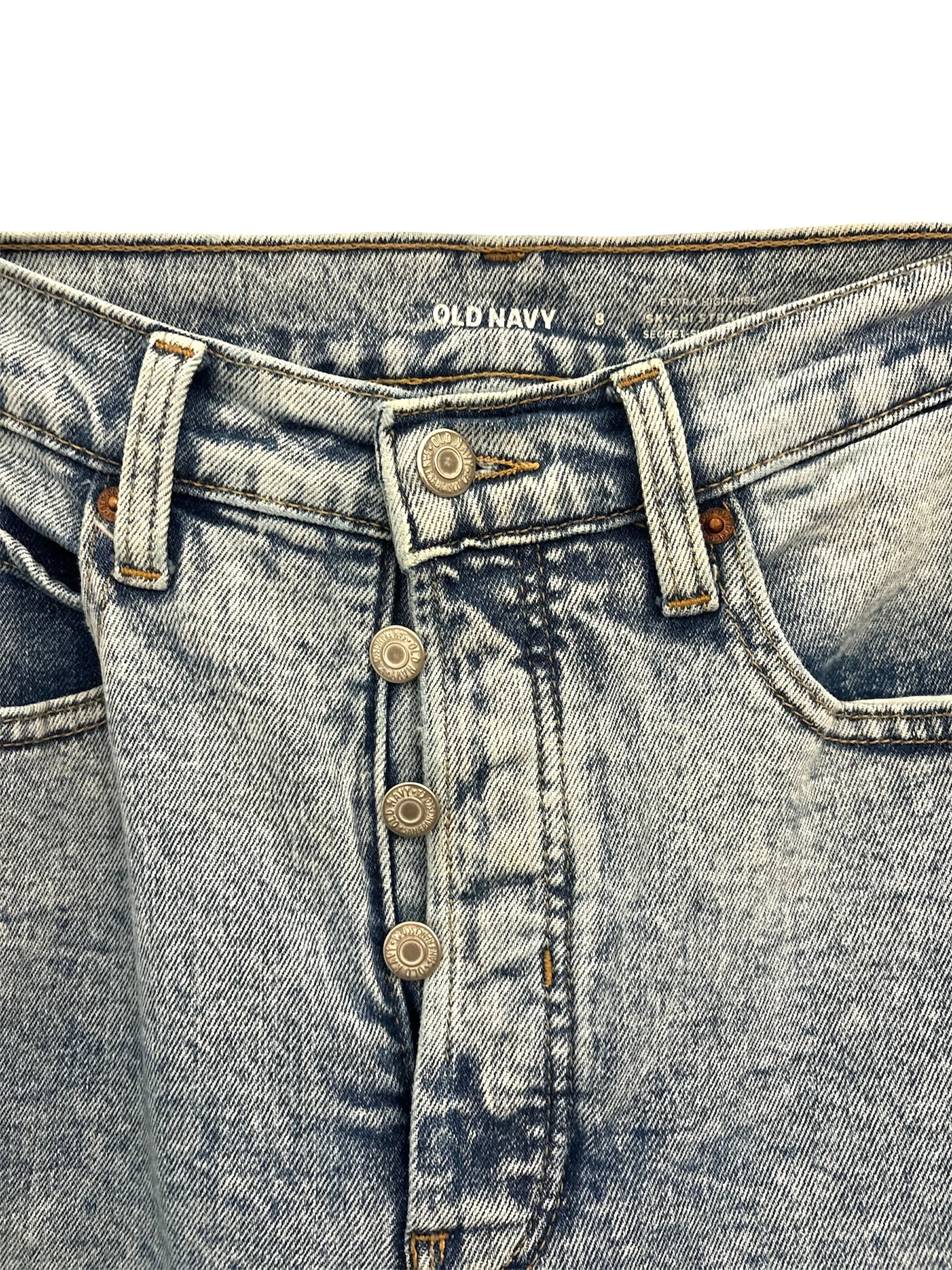THRIFT- Extra High Rise Pants - (Size 8)