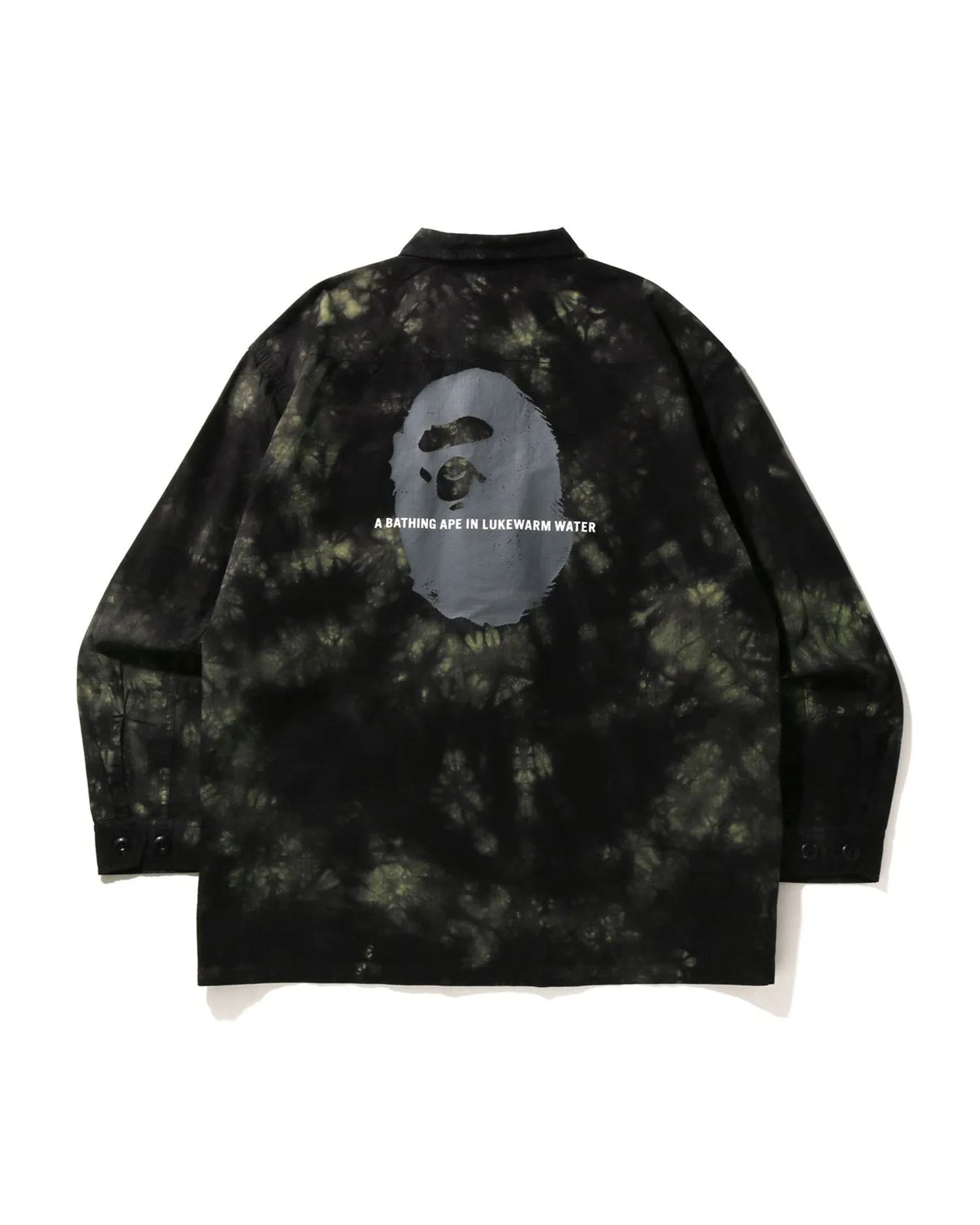 Tie Dye Army Jungle Fatigue Shirt Jacket