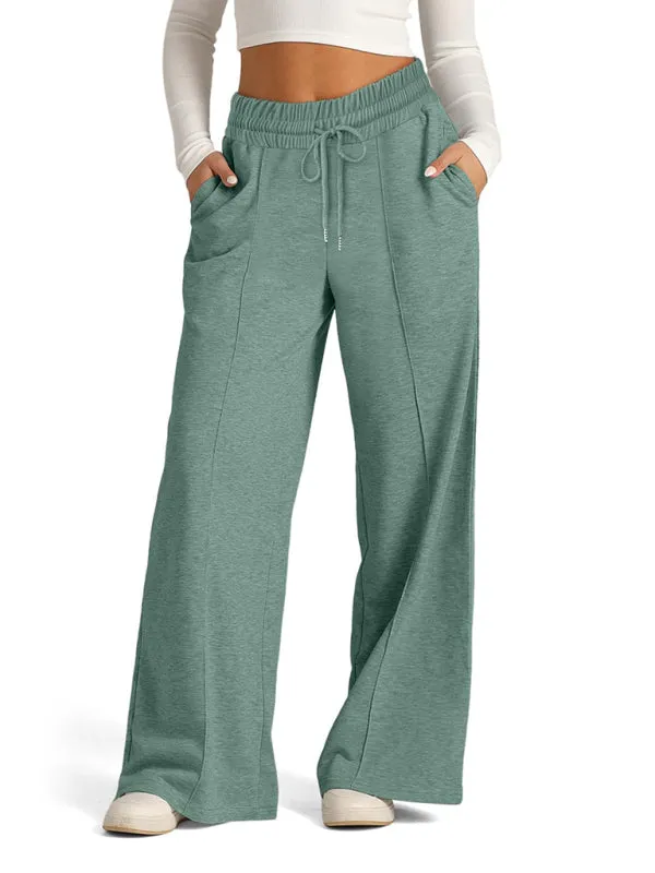 Tie-Dye Wide Leg Casual Pants