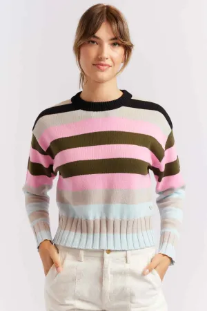 Tootsie Stripe Sweater - Cactus