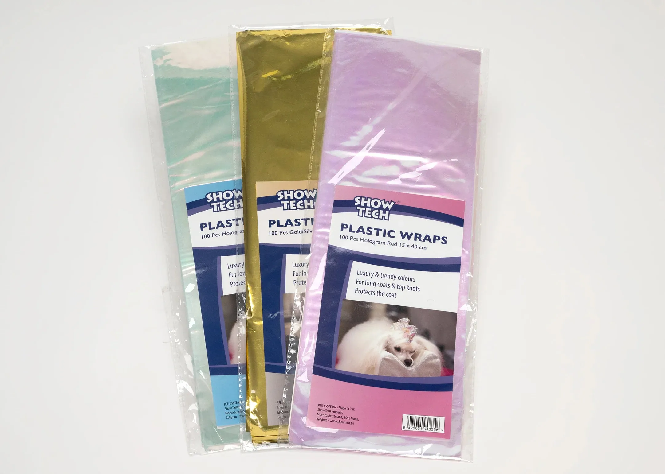 Top Knot Plastic Wraps