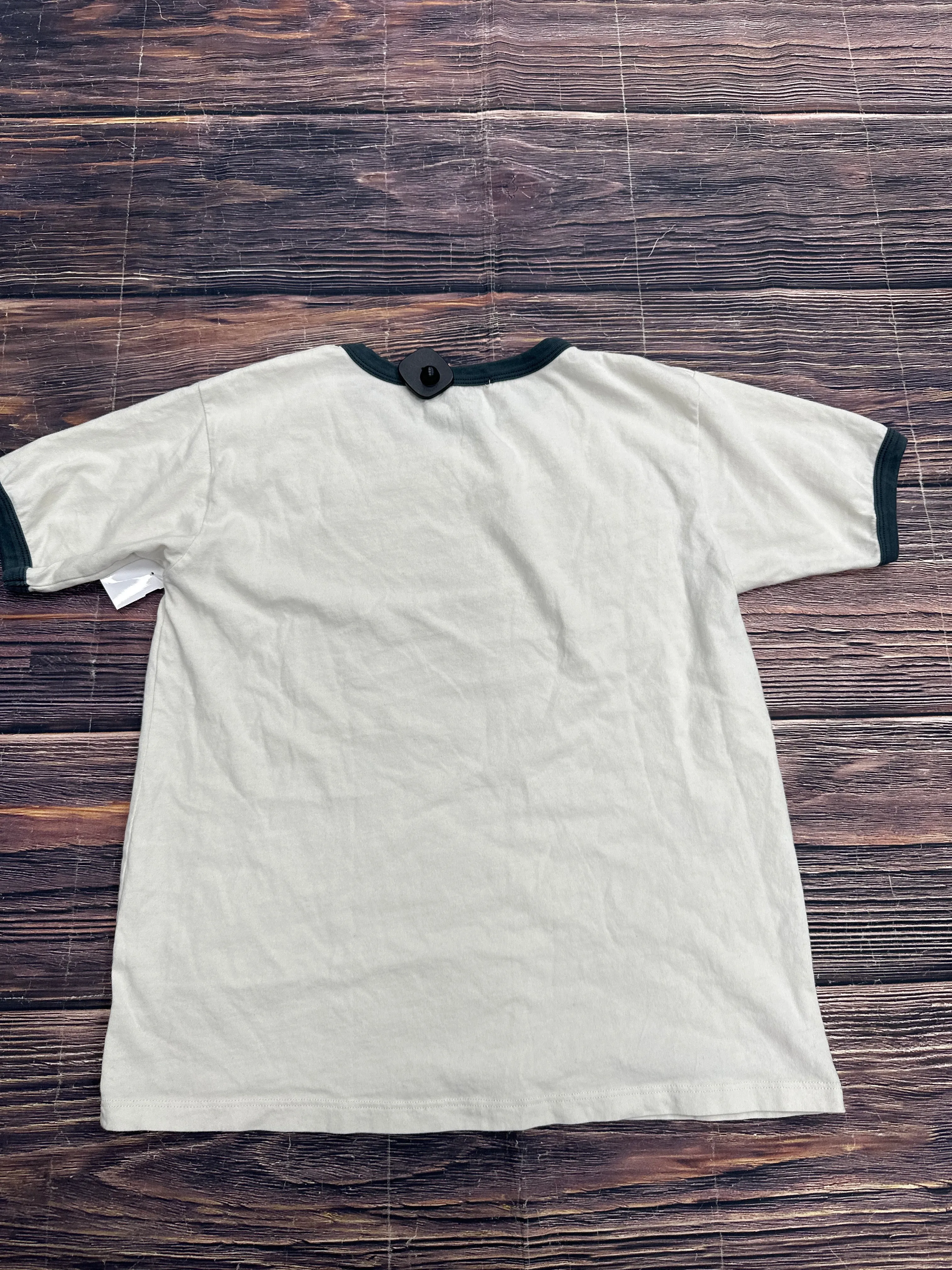 Top Short Sleeve Basic By Clothes Mentor In White, Size: S