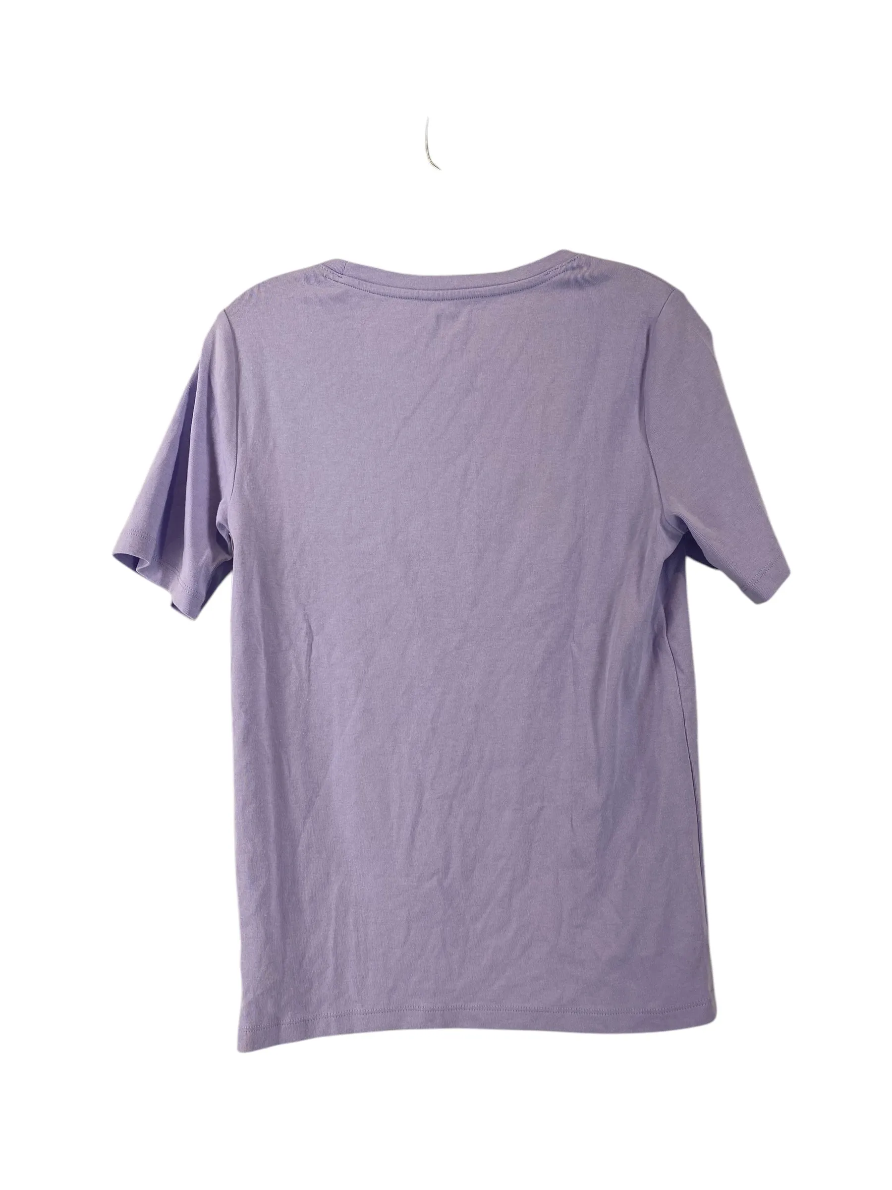 Top Short Sleeve Basic By Gap In Purple, Size: L