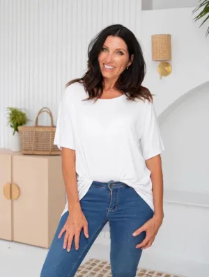 Trisha Basic White