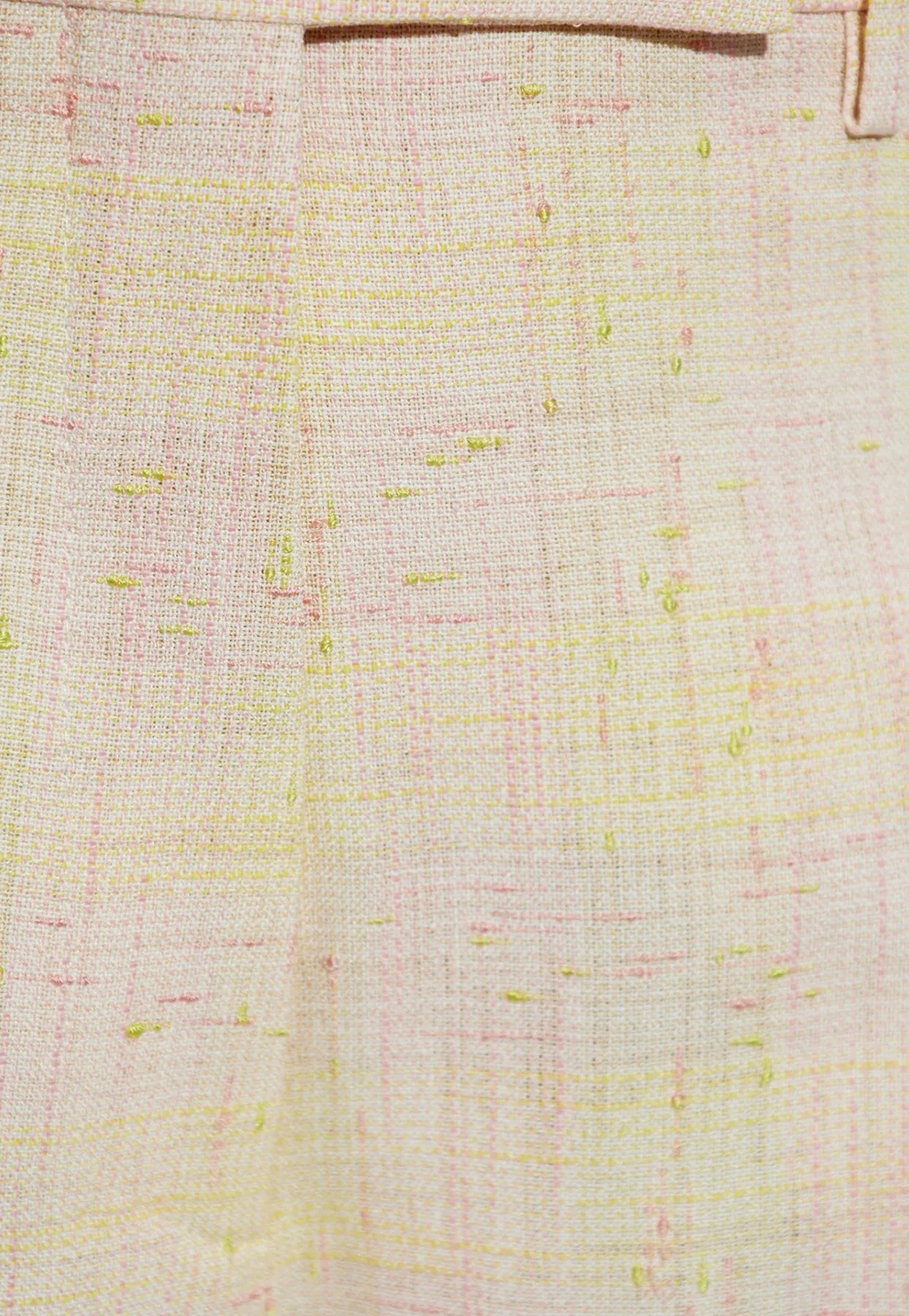 Tweed Wide-Leg Pants