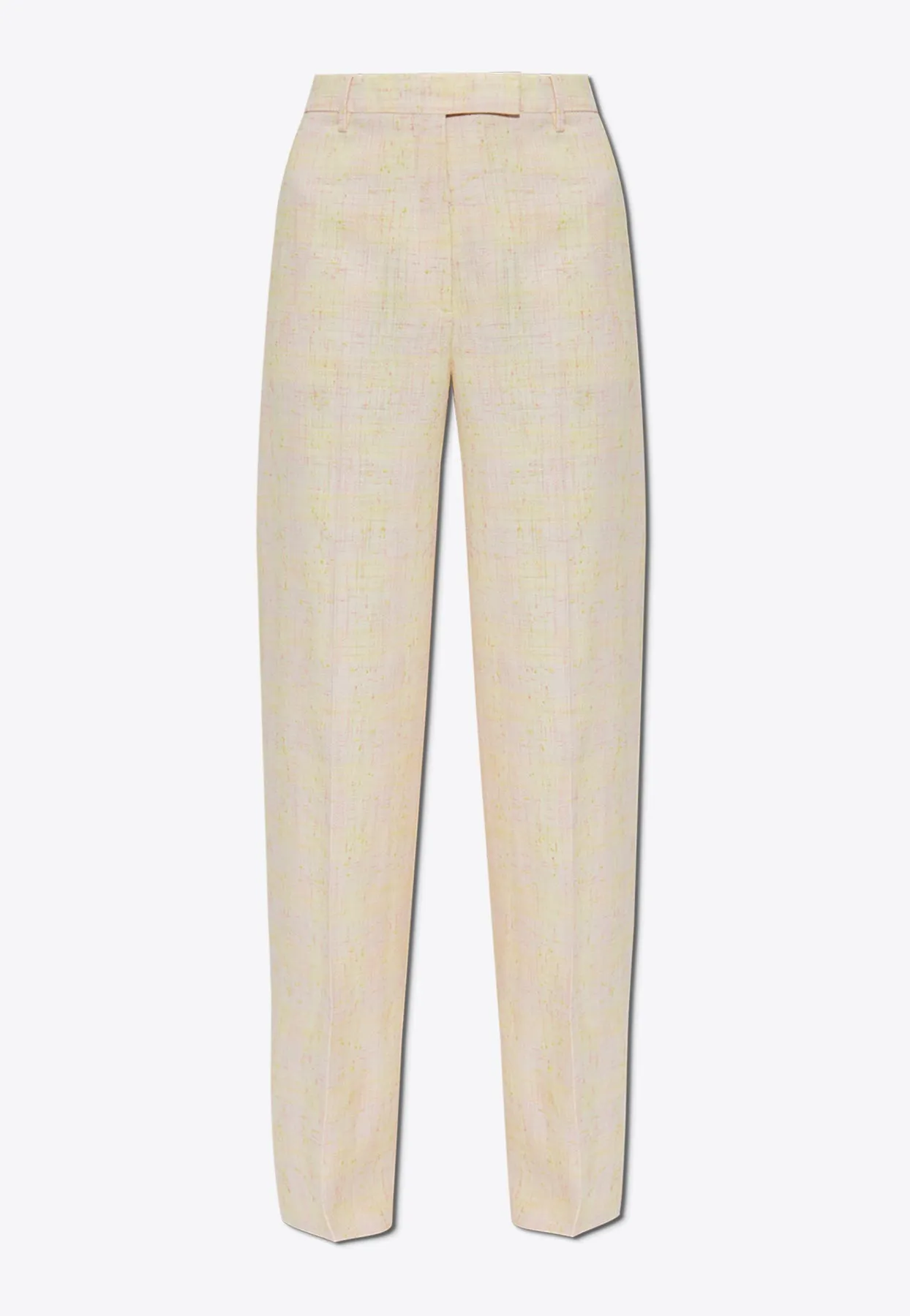 Tweed Wide-Leg Pants