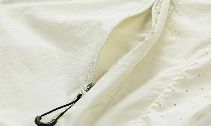 UPF50  Outdoor Windbreaker with Drawstring Hem for Men
