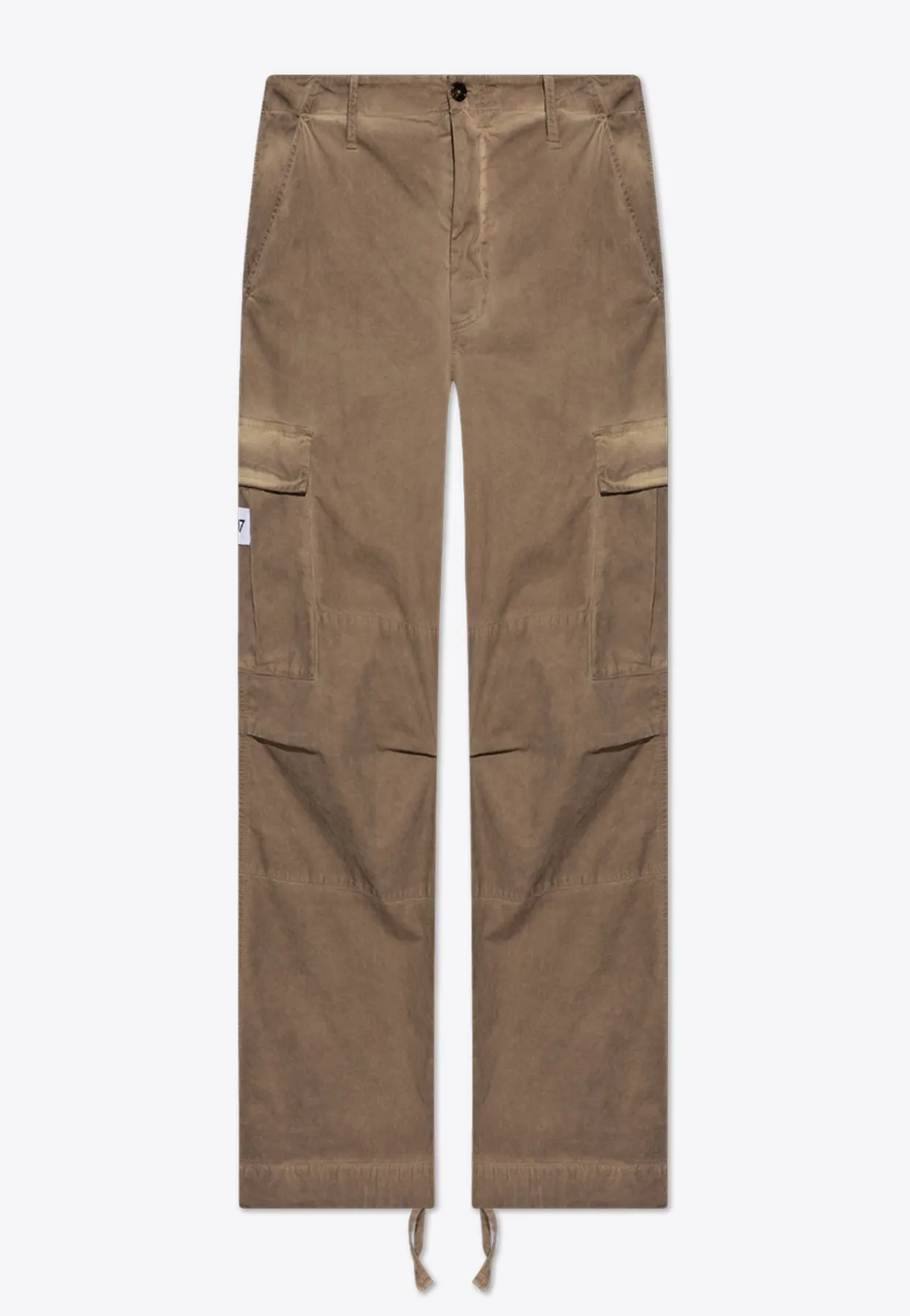 Wide-Leg Cargo Pants