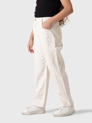 Wide Leg Gabardine Pants