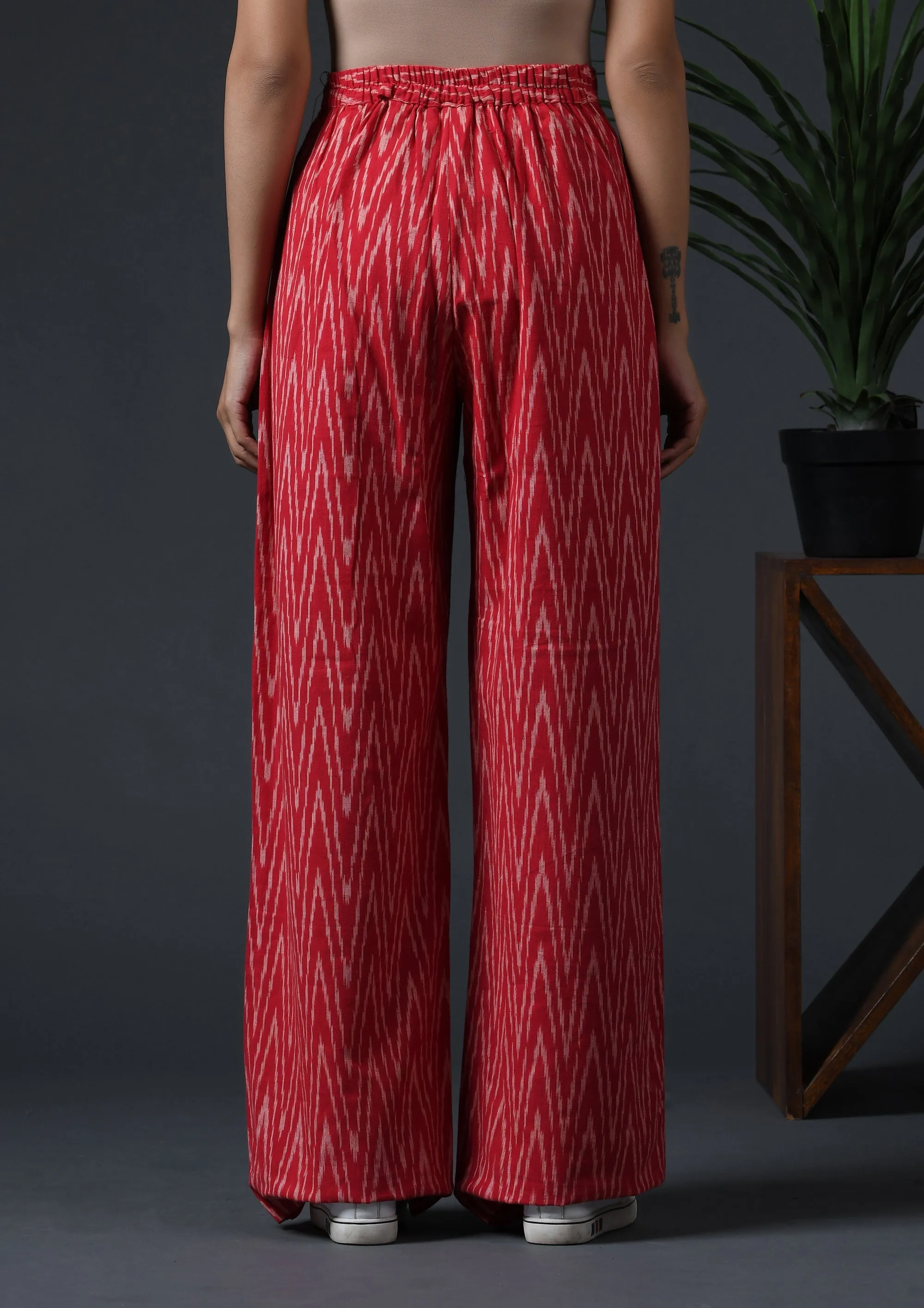 WIDE LEG IKAT PANT