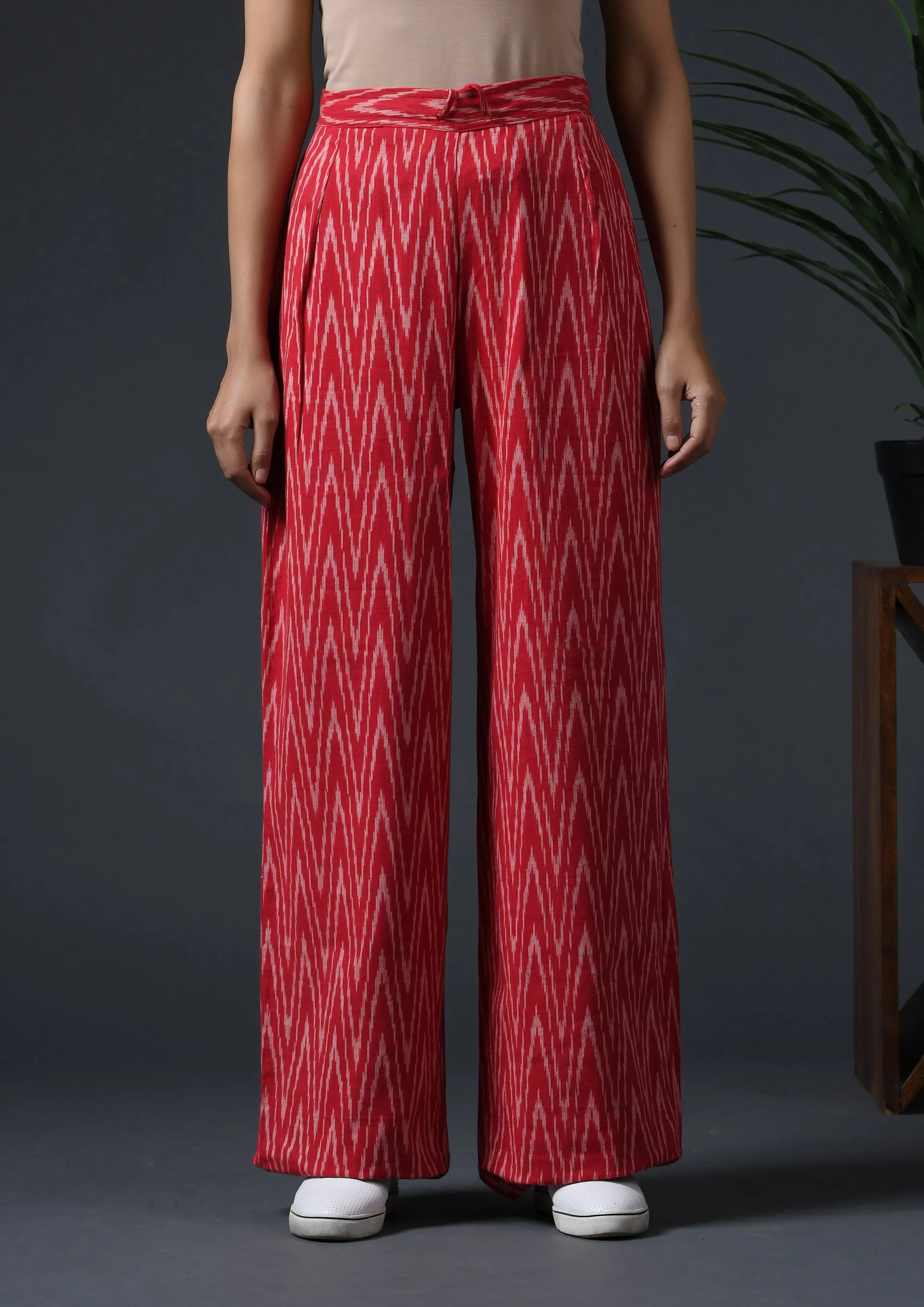 WIDE LEG IKAT PANT