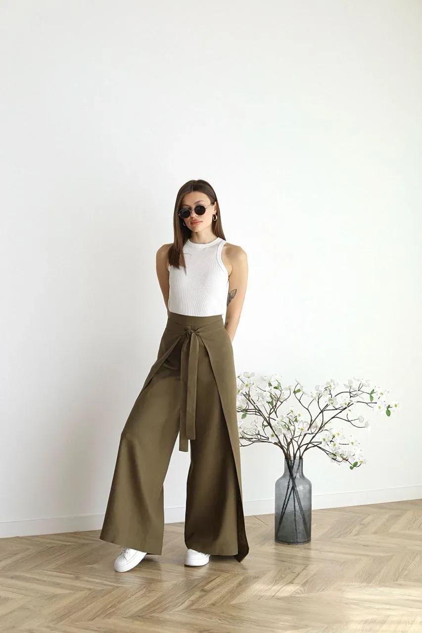 Wide Leg Linen Pants | Women's Linen Pants for Summer | Ariane