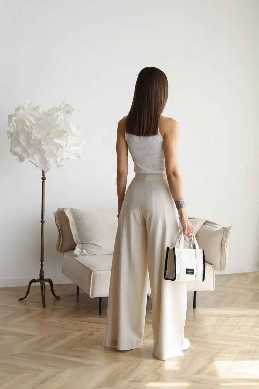 Wide Leg Linen Pants | Women's Linen Pants for Summer | Ariane