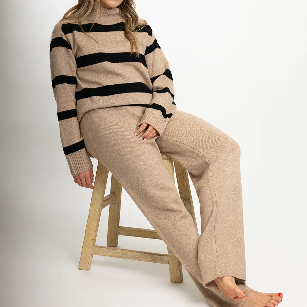 Wide Leg Pant / Camel